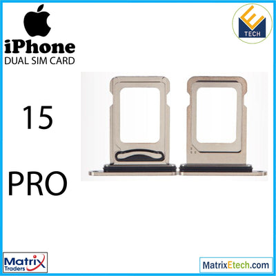 iPhone 15 Pro Dual Sim Card Tray (Normal) - Matrix Traders