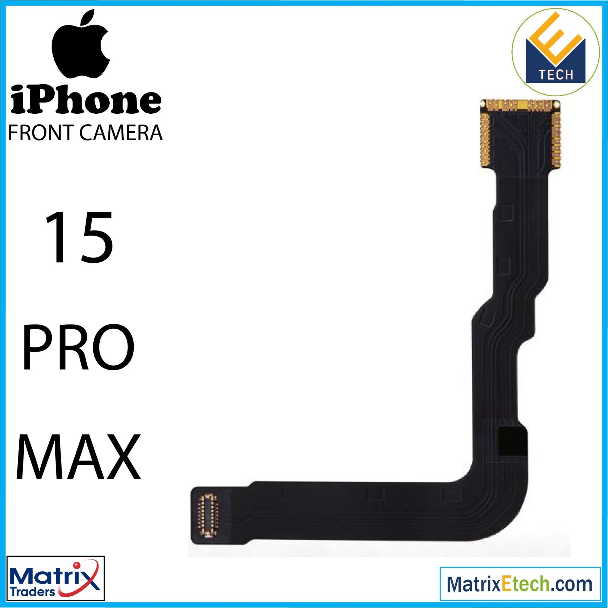 iPhone 15 Pro Max Front Camera FPC Repair (JCID) - Matrix Traders