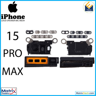 iPhone 15 Pro Max Loudspeaker Mic Mesh (10 Pack) - Matrix Traders