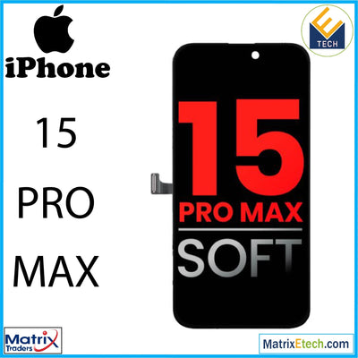 iPhone 15 Pro Max OLED Assembly Screen Replacement (Aftermarket Plus) - Matrix Traders