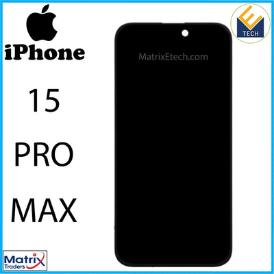 iPhone 15 Pro Max OLED Assembly Screen Replacement (Premium) - Matrix Traders