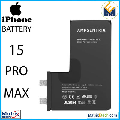 iPhone 15 Pro Max Replacement Battery - Matrix Traders