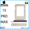 iPhone 15 Pro Max Single Sim Card Tray (Normal) - Matrix Traders