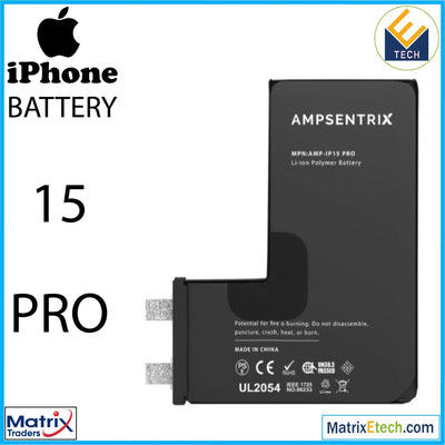 iPhone 15 Pro Replacement Battery - Matrix Traders