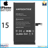 iPhone 15 Replacement Battery (AmpSentrix Basic Extended) - Matrix Traders