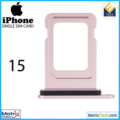 iPhone 15 Single Sim Card Tray (Normal) - Matrix Traders