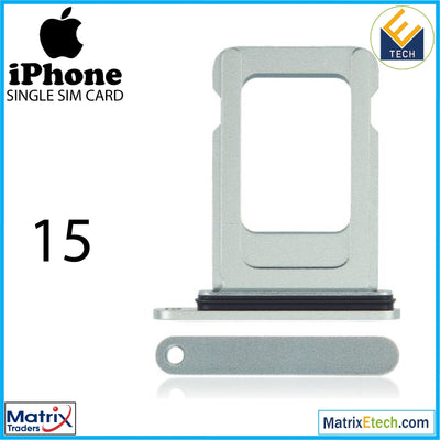 iPhone 15 Single Sim Card Tray (Normal) - Matrix Traders