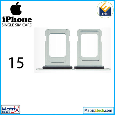 iPhone 15 Single Sim Card Tray (Normal) - Matrix Traders