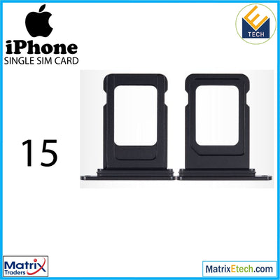 iPhone 15 Single Sim Card Tray (Normal) - Matrix Traders