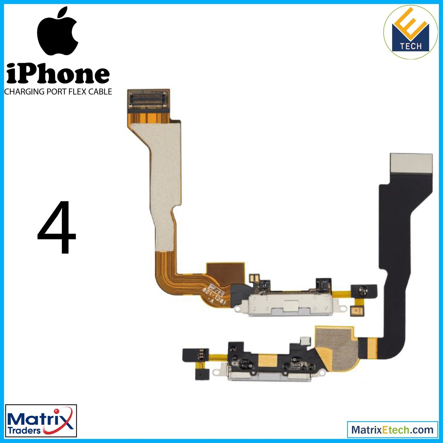 iPhone 4 Charging Port Cable (CDMA) (Normal) - Matrix Traders