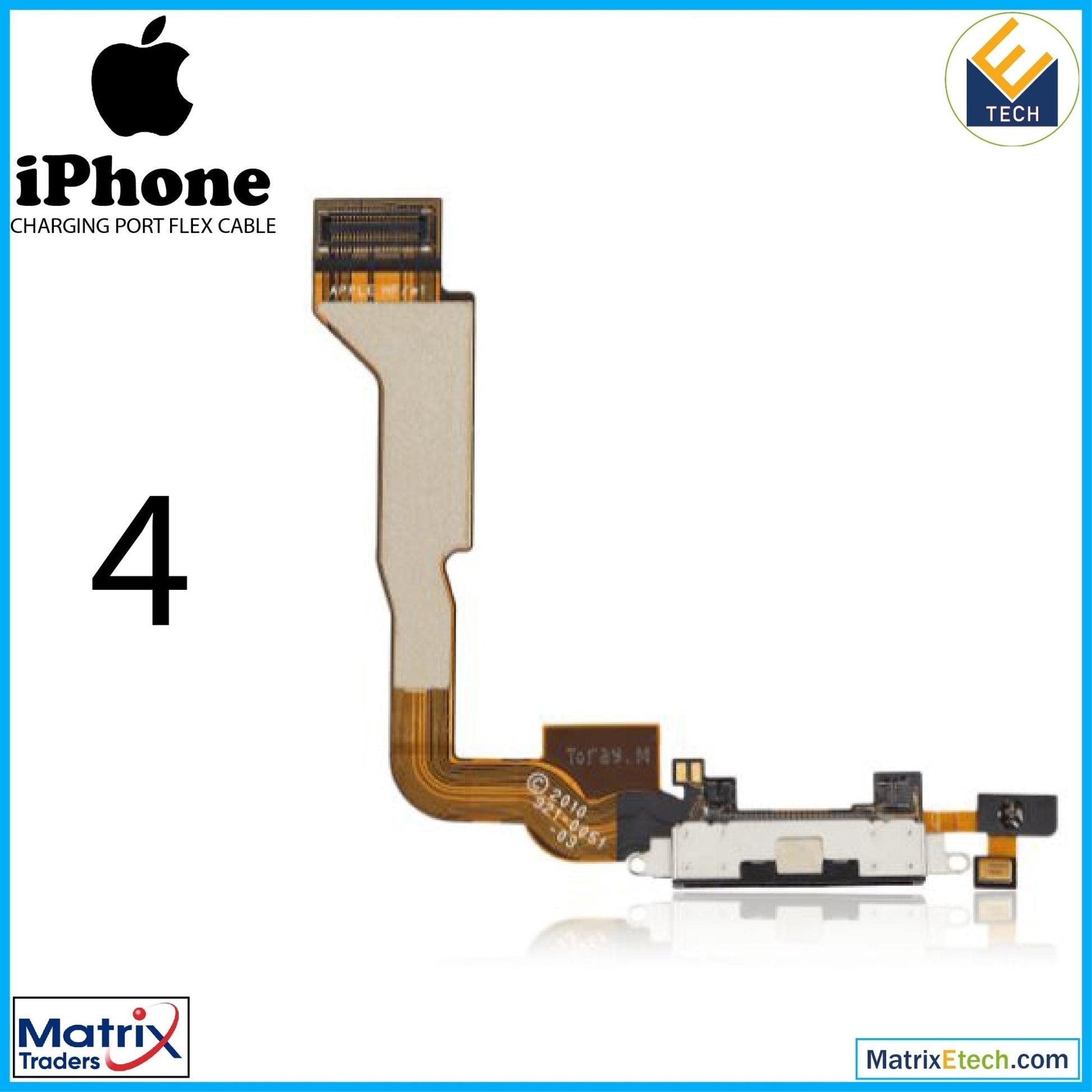 iPhone 4 Charging Port Cable (CDMA) (Normal) - Matrix Traders