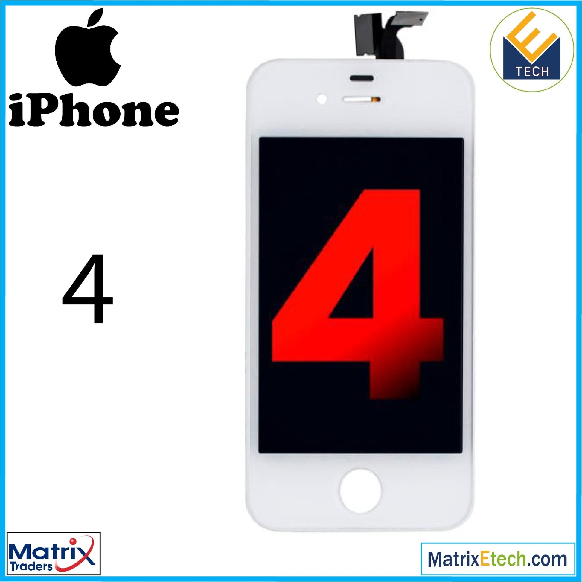 iPhone 4 LCD Assembly (GSM) - Matrix Traders