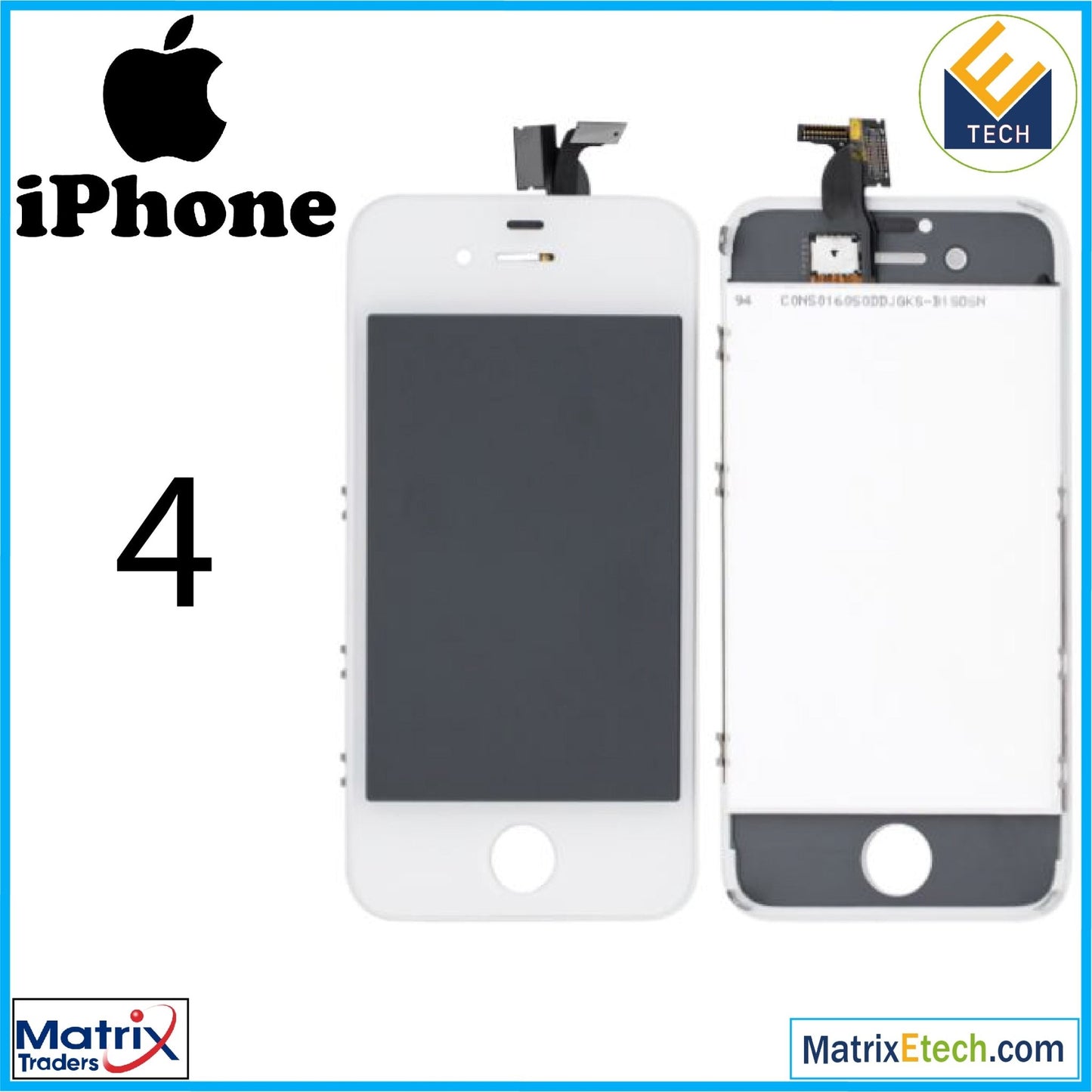 iPhone 4 LCD Assembly (GSM) - Matrix Traders