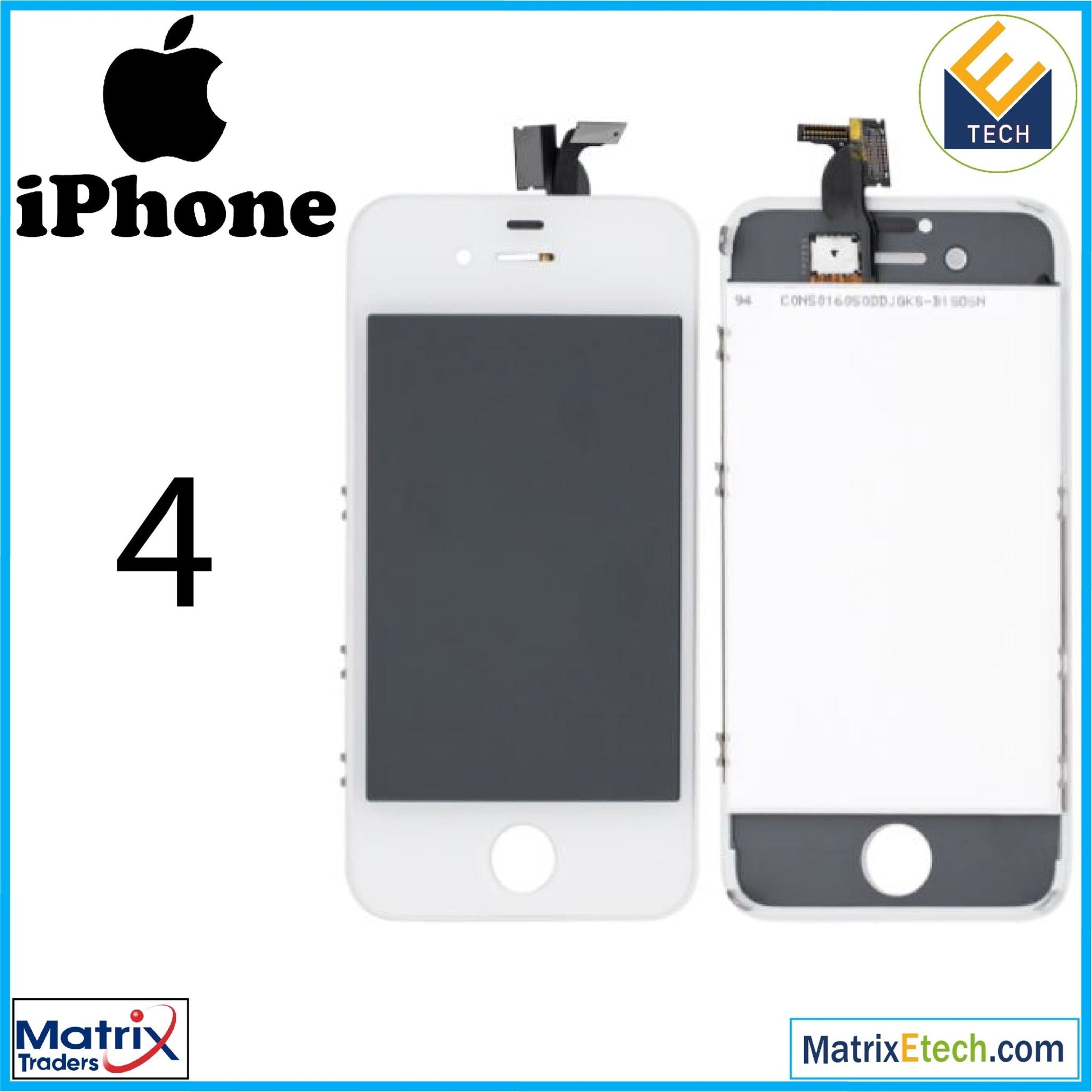 iPhone 4 LCD Assembly (GSM) - Matrix Traders