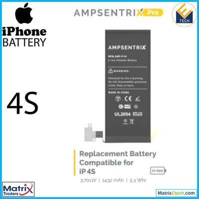 iPhone 4S Replacement Battery - Matrix Traders