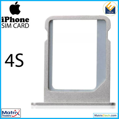 iPhone 4S Sim Card Tray (Normal) - Matrix Traders