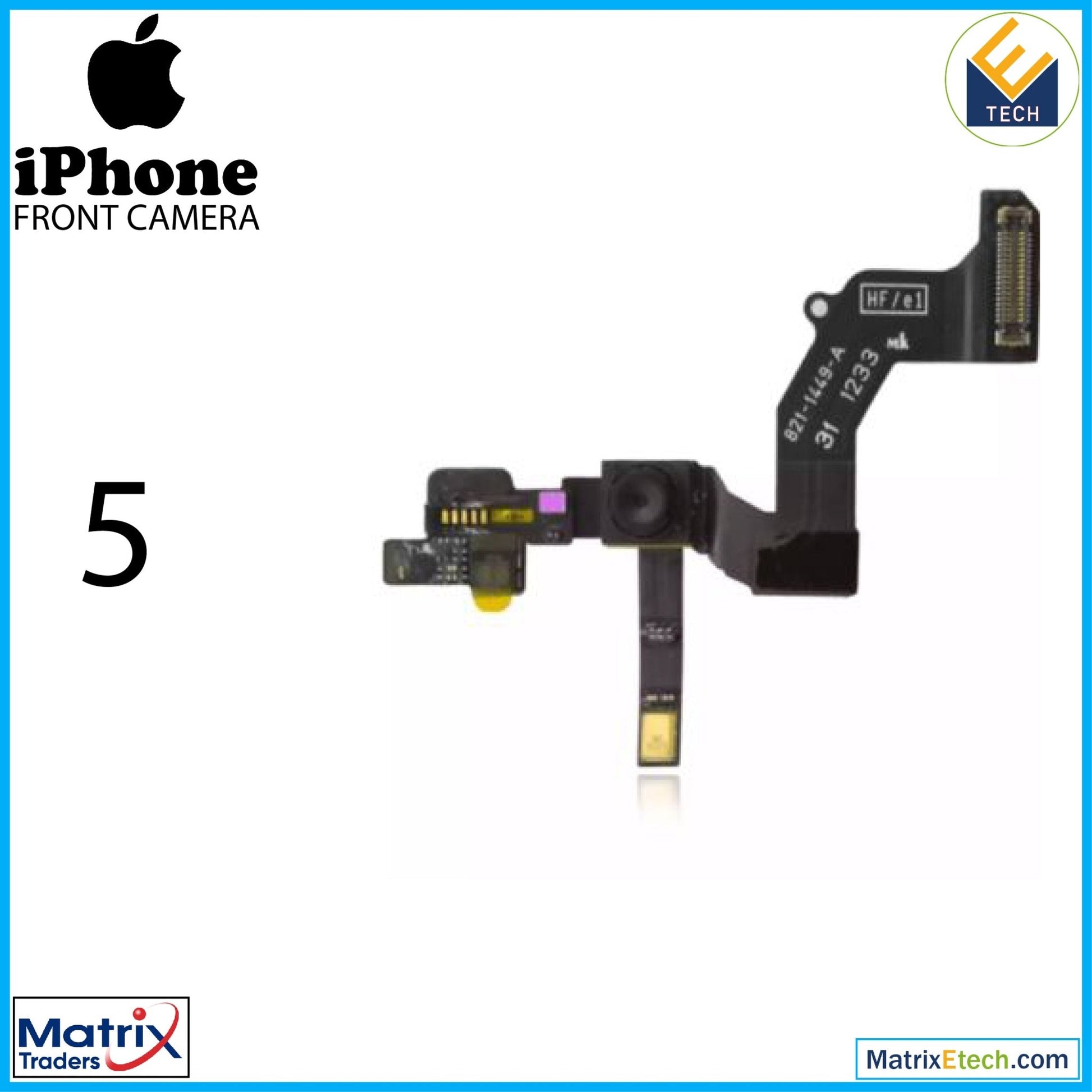 iPhone 5 Front Camera And Proximity Sensor Flex (Premium) - Matrix Traders