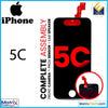 iPhone 5C Complete LCD Assembly (With Front Camera Prox Sensor & Ear Speaker) - Matrix Traders