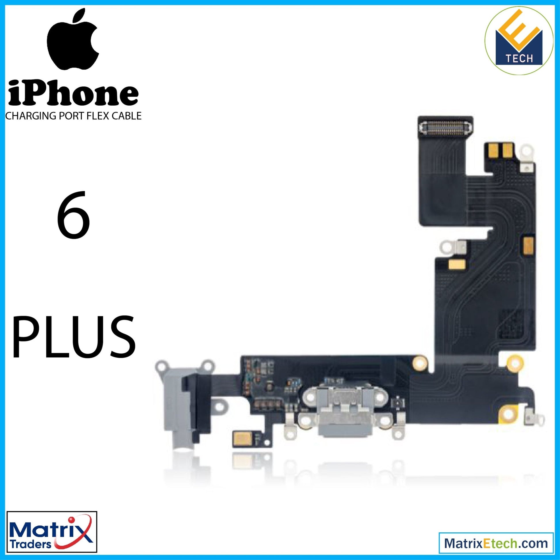 iPhone 6 Plus Charging Port Flex Cable (Premium) - Matrix Traders