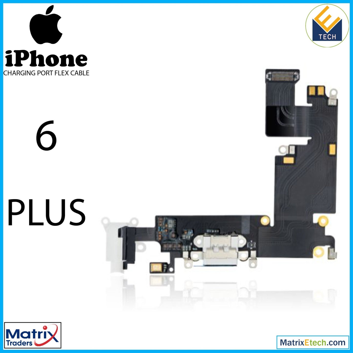 iPhone 6 Plus Charging Port Flex Cable (Premium) - Matrix Traders