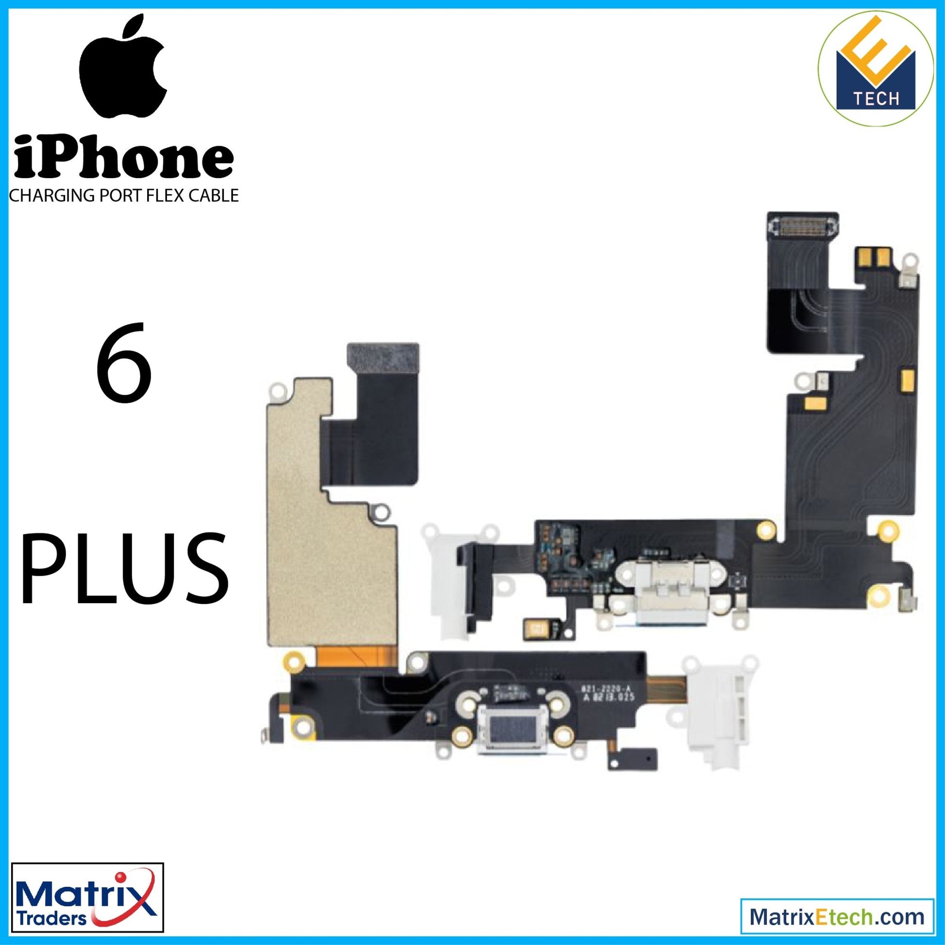 iPhone 6 Plus Charging Port Flex Cable (Premium) - Matrix Traders