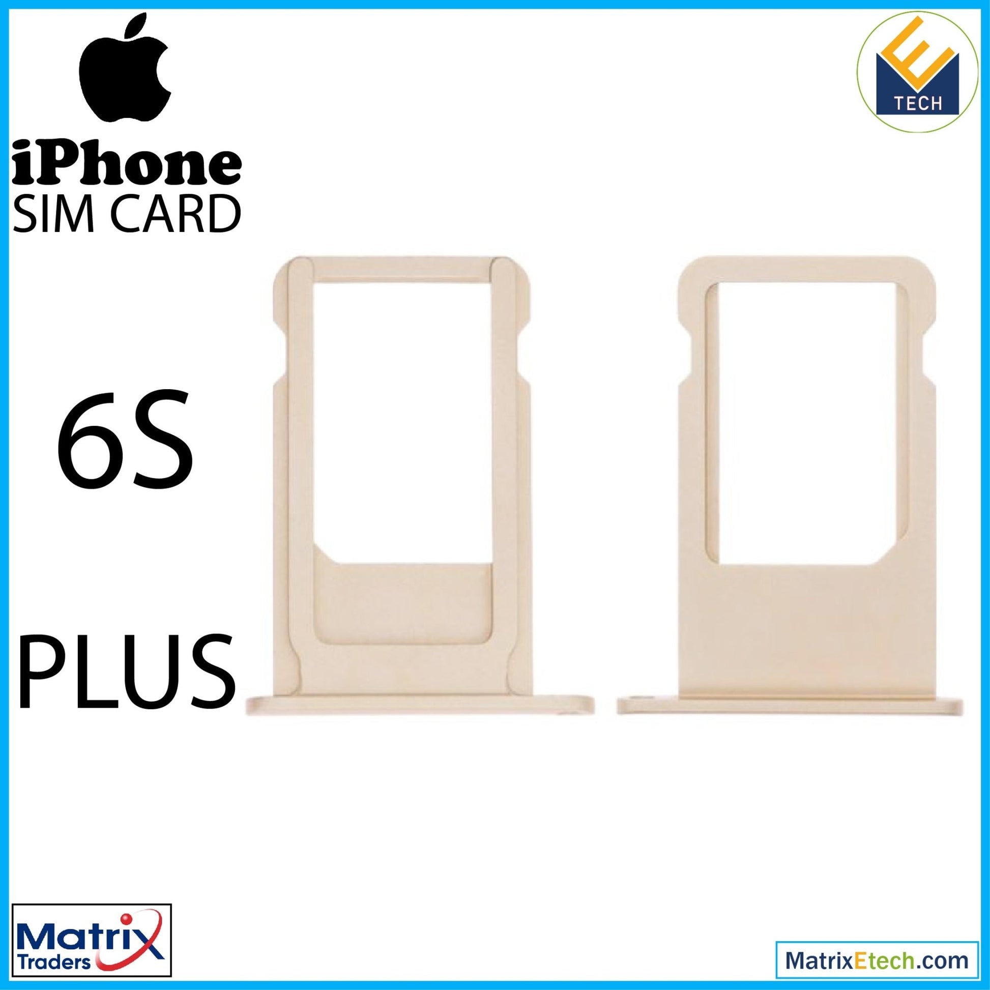 iPhone 6 Plus Sim Card Tray (Normal) - Matrix Traders