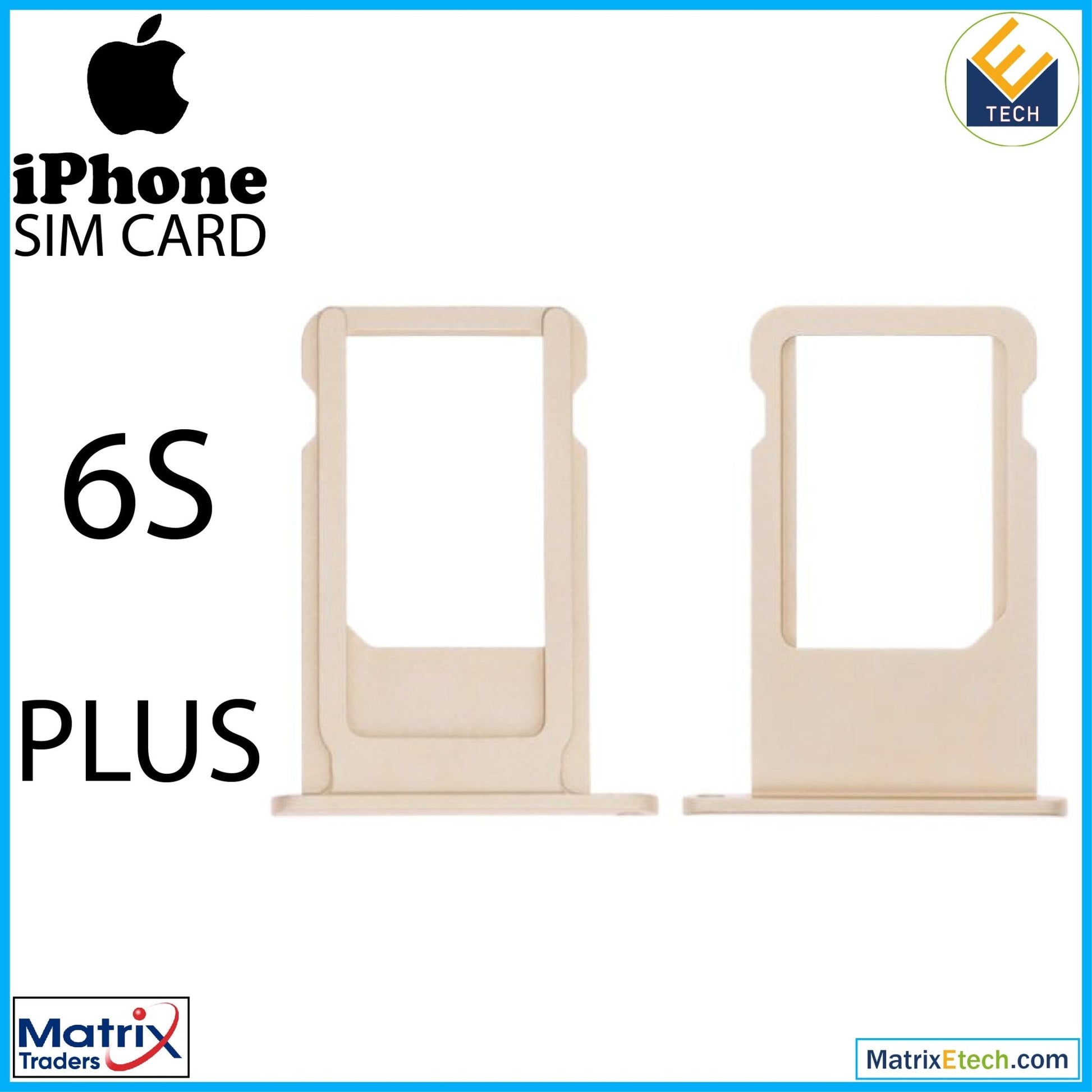 iPhone 6 Plus Sim Card Tray (Normal) - Matrix Traders