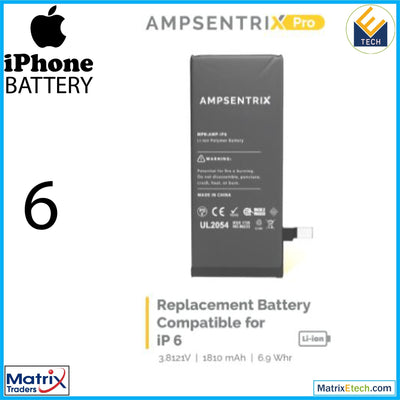 iPhone 6 Replacement Battery - Matrix Traders