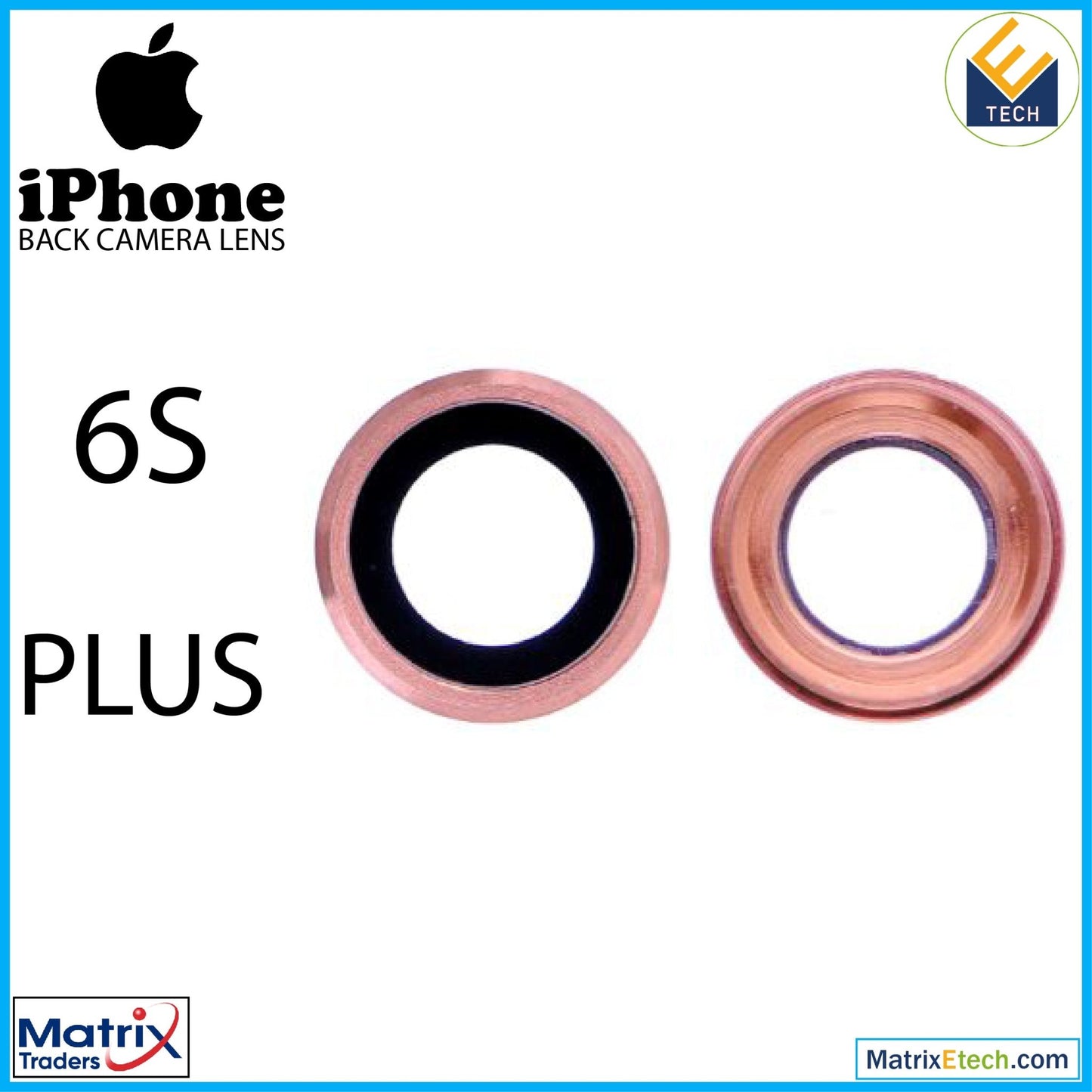 iPhone 6S Plus Back Camera Lens (10 Pack) - Matrix Traders