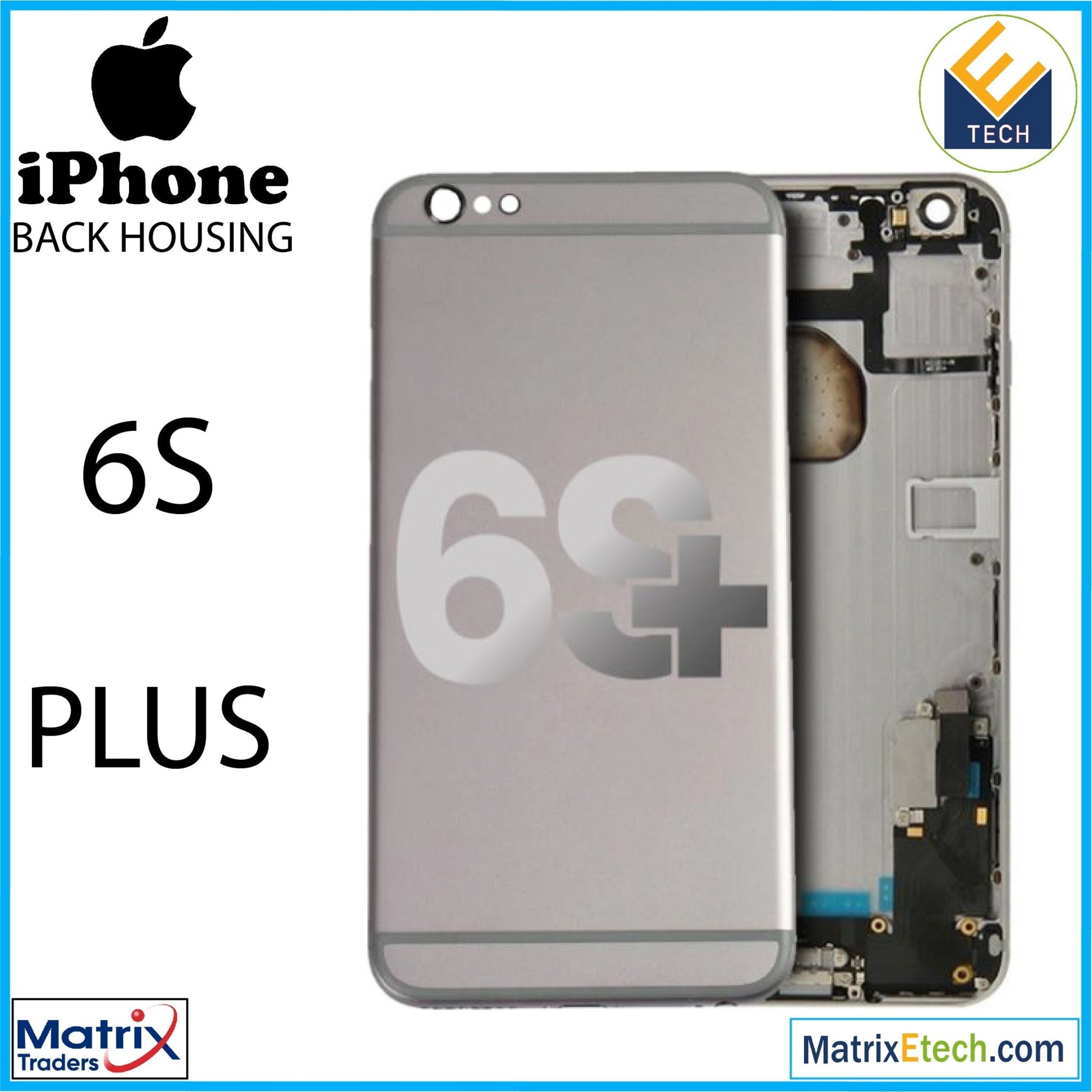 iPhone 6S Plus Back Housing (GENERIC) - Matrix Traders