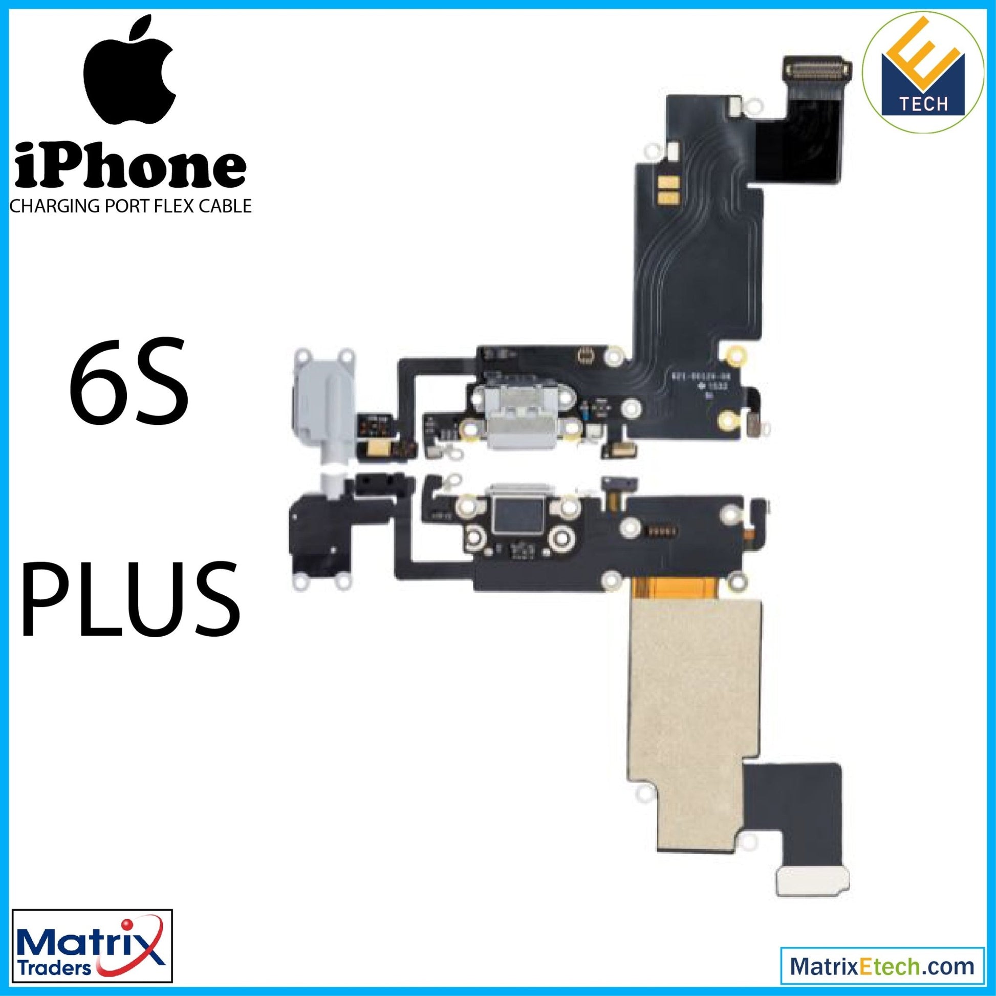 iPhone 6S Plus Charging Port Flex Cable (Premium) - Matrix Traders