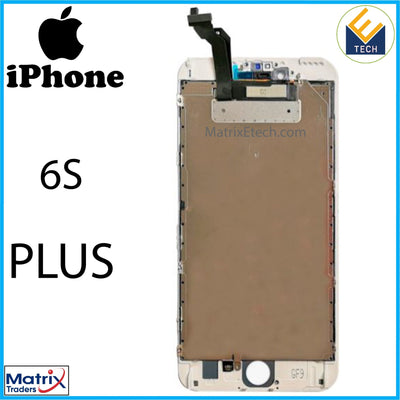 iPhone 6S Plus LCD Screen Replacement Assembly With Steel Plate - Matrix Traders