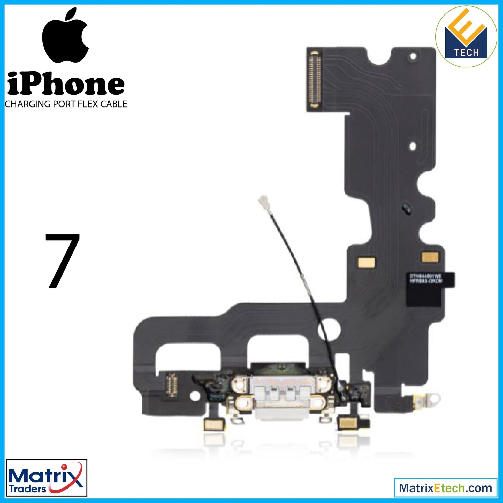 iPhone 7 Charging Port Flex Cable (Premium) - Matrix Traders