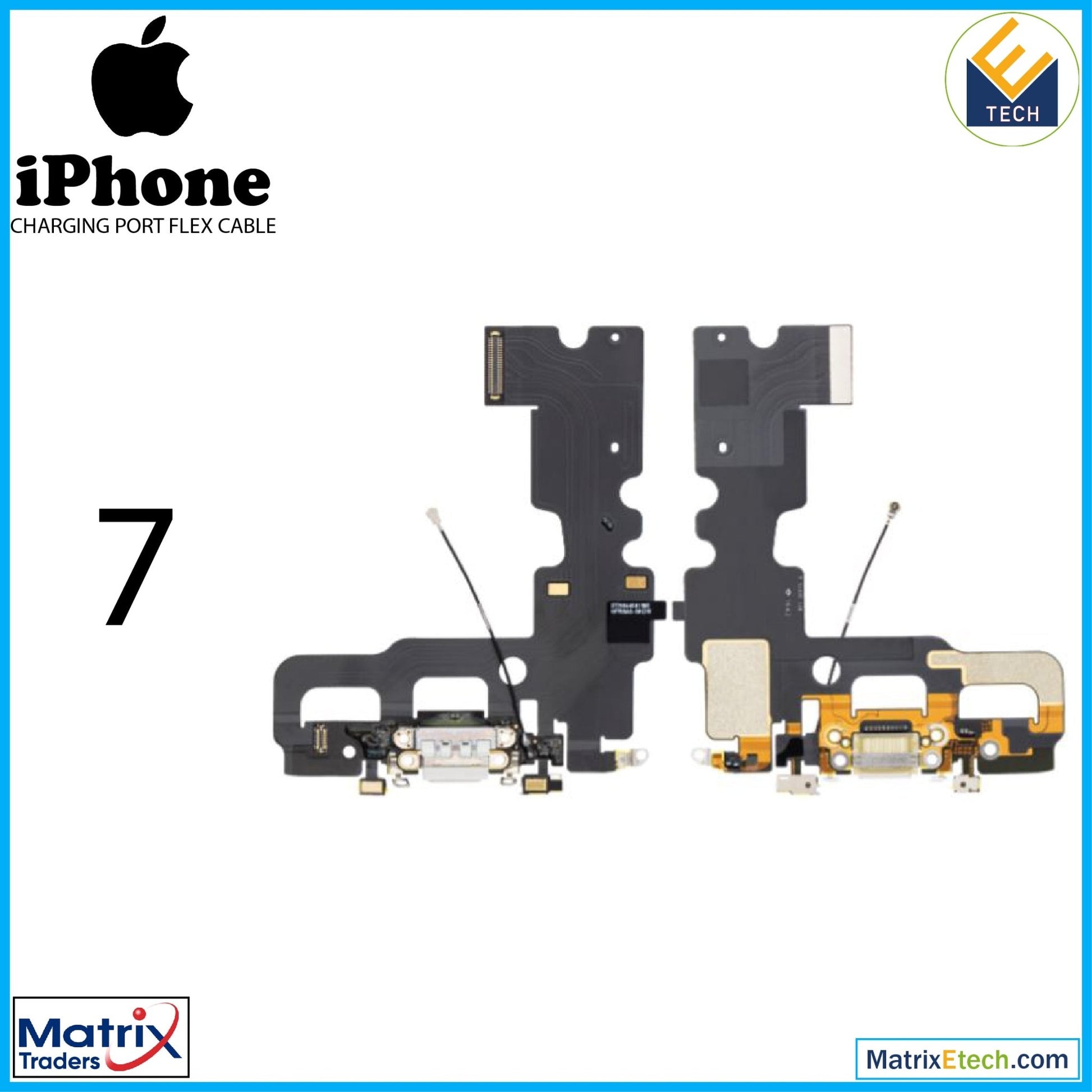 iPhone 7 Charging Port Flex Cable (Premium) - Matrix Traders