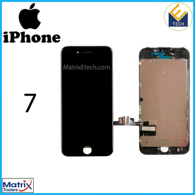 iPhone 7 LCD Assembly With Steel Plate (Premium) - Matrix Traders