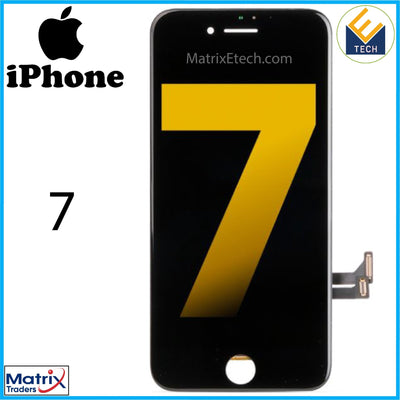 iPhone 7 LCD Assembly With Steel Plate (Premium) - Matrix Traders