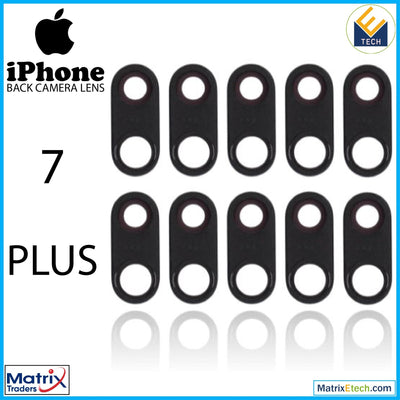 iPhone 7 Plus Back Camera Lens With Bracket & Bezel (10 Pack) - Matrix Traders