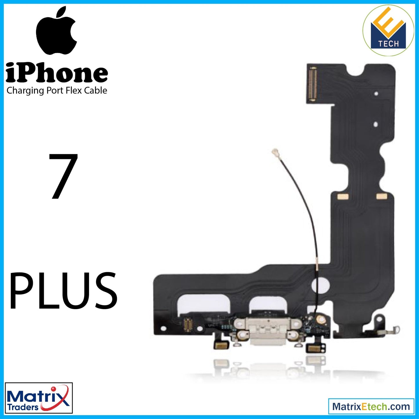 iPhone 7 Plus Charging Port Flex Cable (Aftermarket) - Matrix Traders