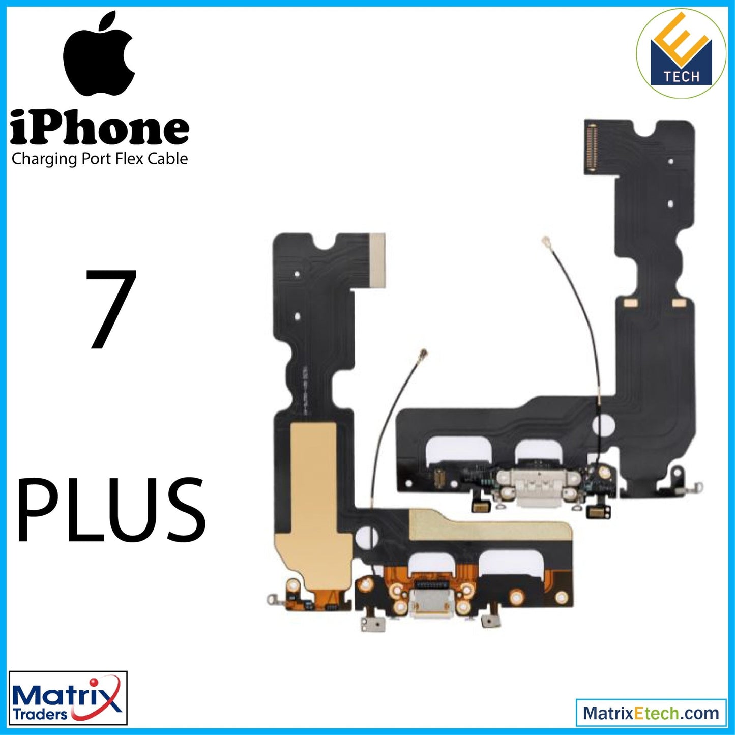 iPhone 7 Plus Charging Port Flex Cable (Aftermarket) - Matrix Traders