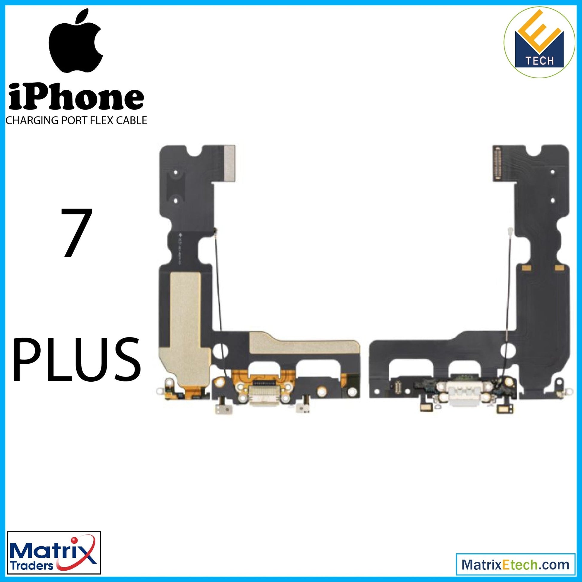 iPhone 7 Plus Charging Port Flex Cable (Premium) - Matrix Traders