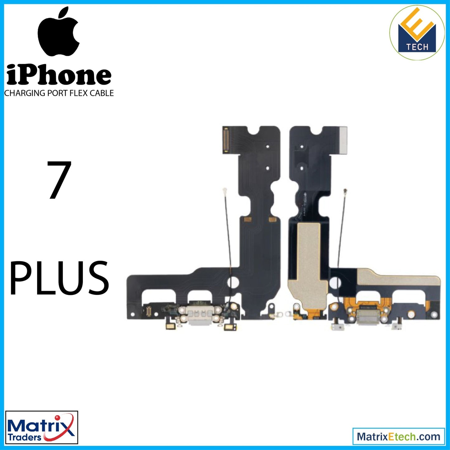 iPhone 7 Plus Charging Port Flex Cable (Premium) - Matrix Traders