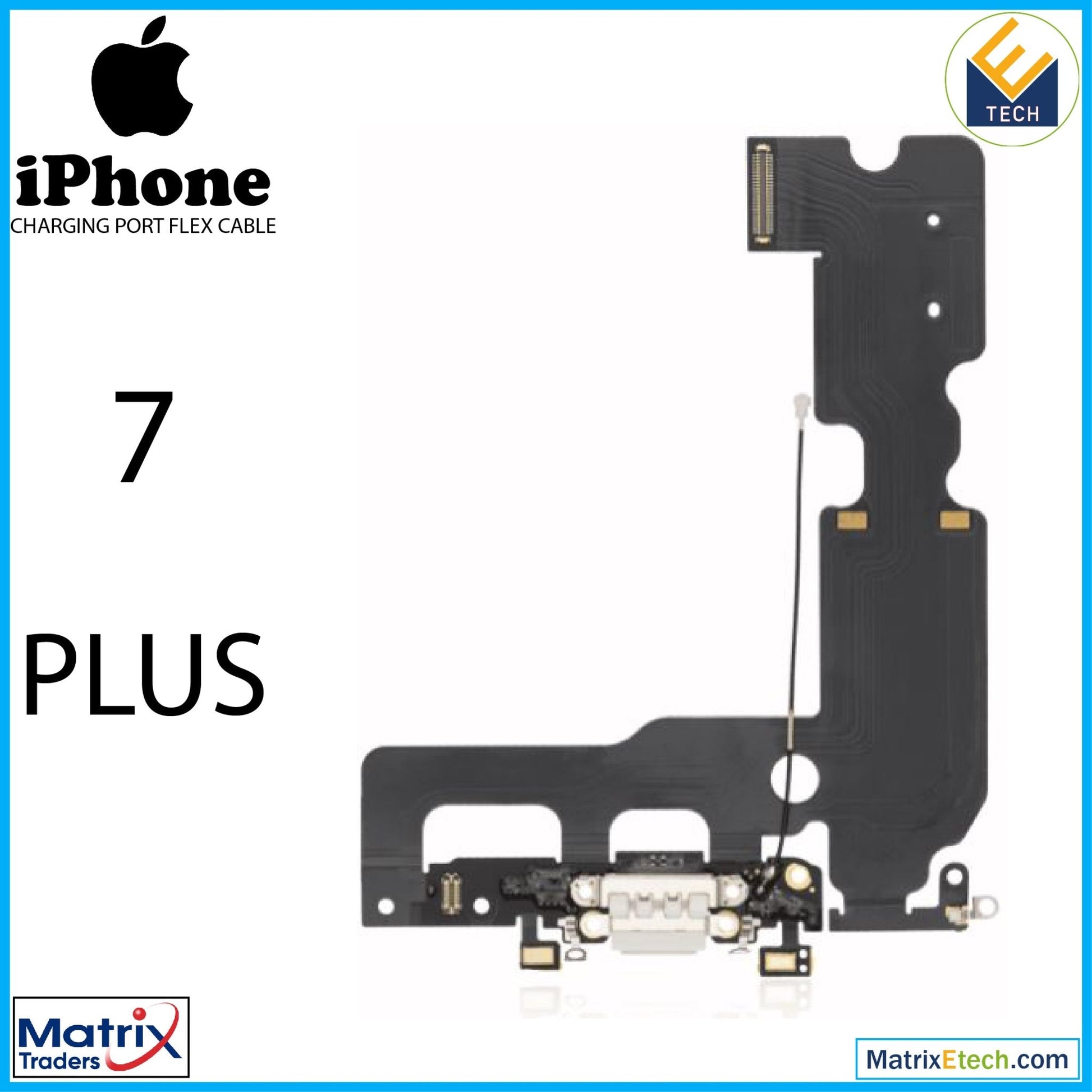 iPhone 7 Plus Charging Port Flex Cable (Premium) - Matrix Traders