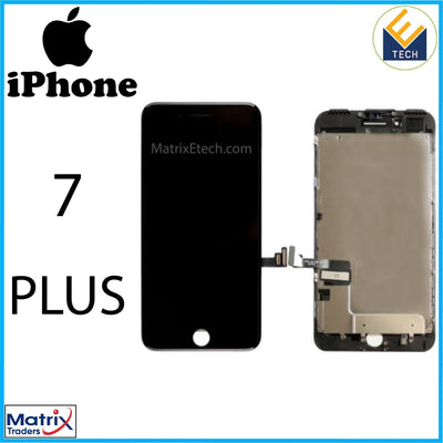 iPhone 7 Plus LCD Screen Replacement Assembly With Steel Plate - Matrix Traders