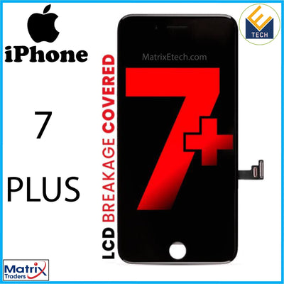 iPhone 7 Plus LCD Screen Replacement Assembly With Steel Plate - Matrix Traders