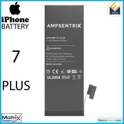 iPhone 7 Plus Replacement Battery (AmpSentrix Pro Extended) - Matrix Traders