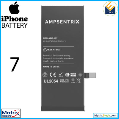 iPhone 7 Replacement Battery (AmpSentrix Basic Extended) - Matrix Traders