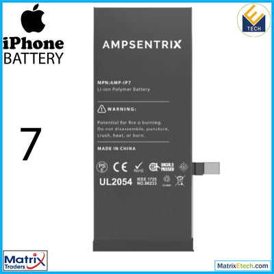 iPhone 7 Replacement Battery (AmpSentrix Pro Extended) - Matrix Traders