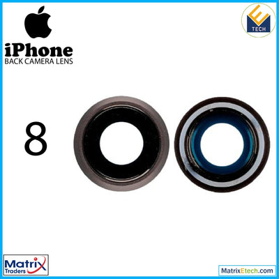 iPhone 8 Back Camera Lens With Bracket & Bezel (10 Pack) - Matrix Traders