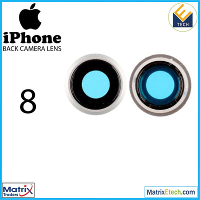 iPhone 8 Back Camera Lens With Bracket & Bezel (10 Pack) - Matrix Traders