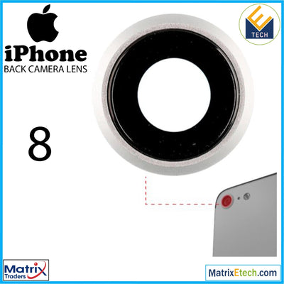 iPhone 8 Back Camera Lens With Bracket & Bezel (10 Pack) - Matrix Traders